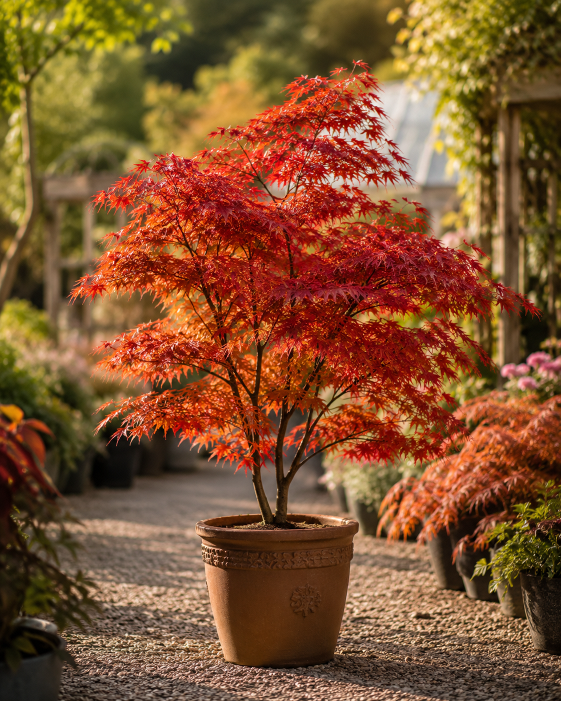 Japanese Maple in autumn colour